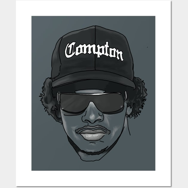 Eazy-E Wall Art by ScarlettVisuals